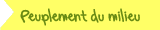 Peuplement du milieu