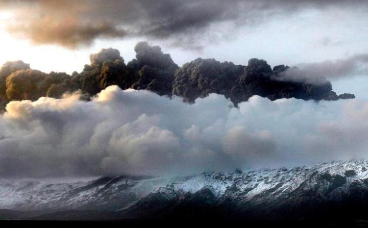 Panache de cendres volcaniques sur l’Europe du Nord