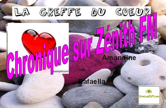 La greffe de coeur – chronique SVT sur Zénith FM