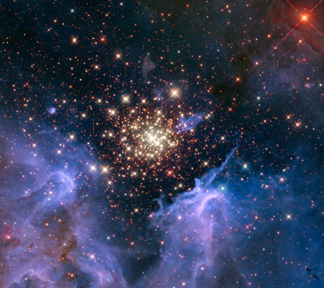 Astronomie : l’amas NGC 3603: un feu d’artifice céleste