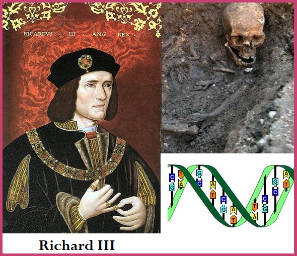 Génétique : le squelette du roi Richard III