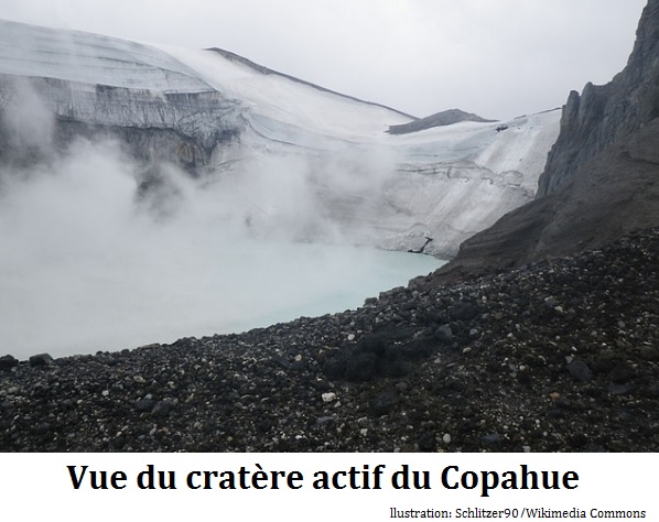 Chili : le volcan Copahue menace