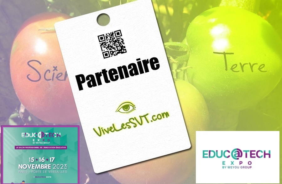 VivelesSVT est partenaire du salon Educ@Tech Expo