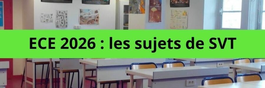ECE 2026 : la banque de sujets des situations expérimentales