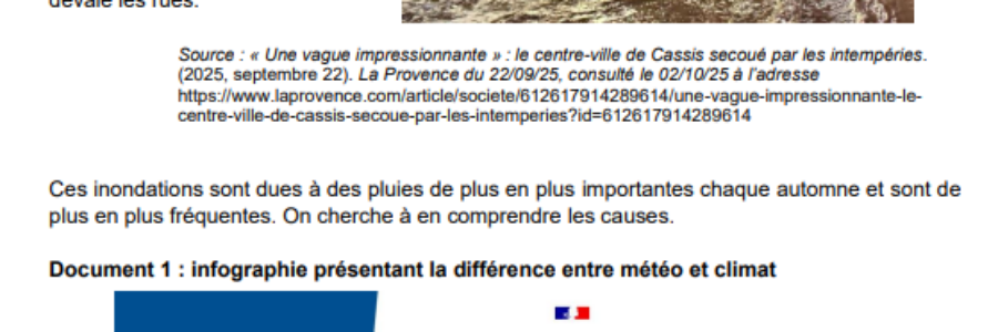 DNB 2026 : découvrez le sujet de SVT